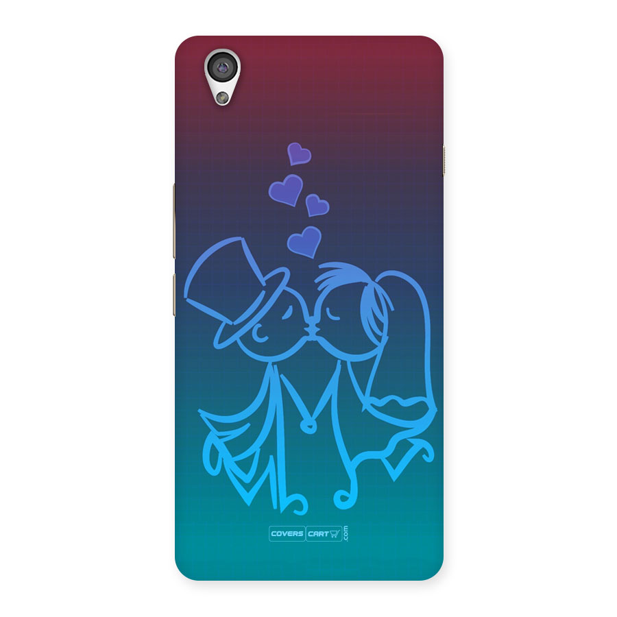 Cute Love Back case for Oneplus X