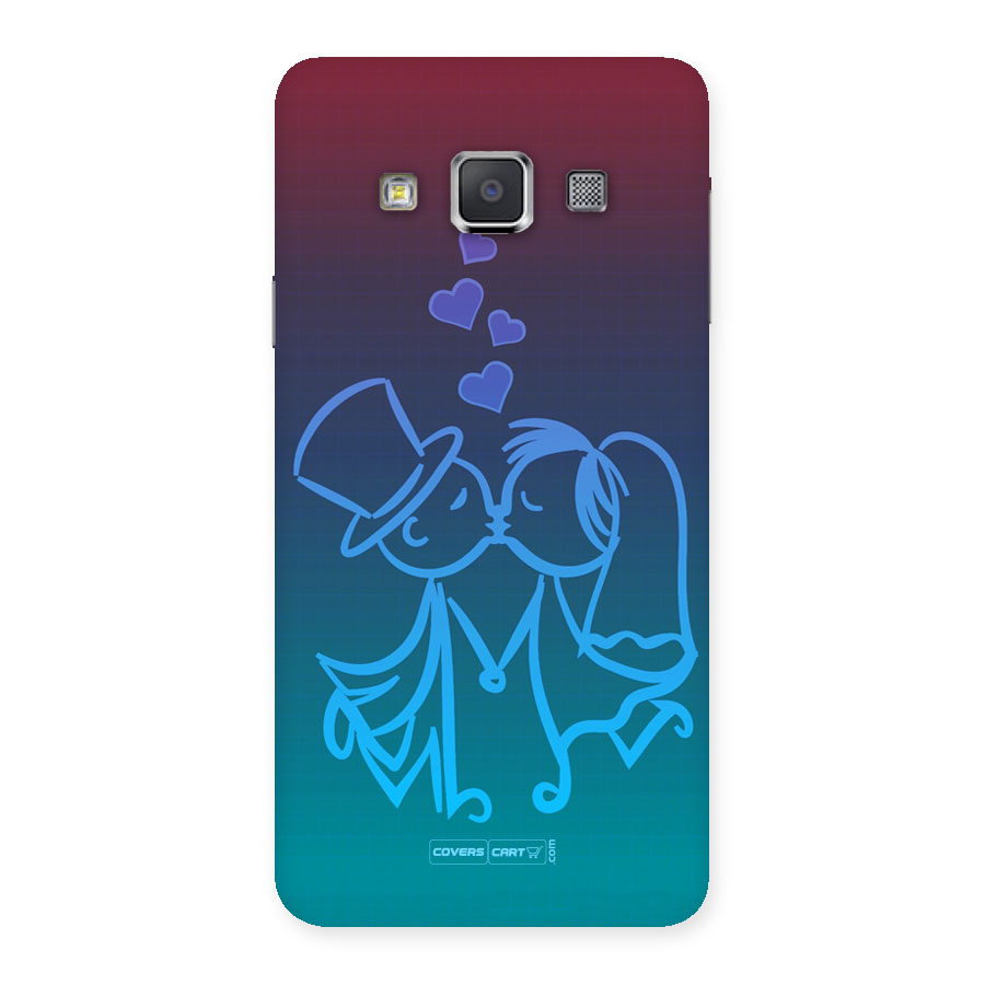 Cute Love Back Case for Galaxy A3