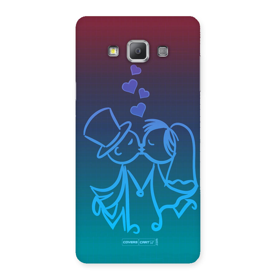 Cute Love Back Case for Galaxy A7