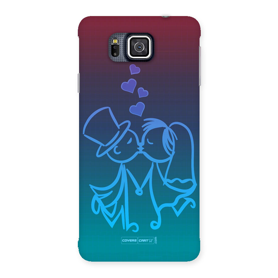 Cute Love Back Case for Galaxy Alpha