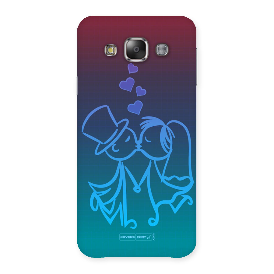 Cute Love Back Case for Galaxy E7