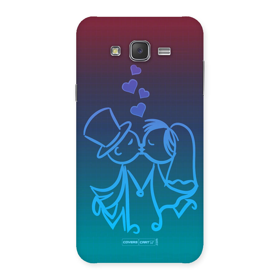 Cute Love Back Case for Galaxy J7