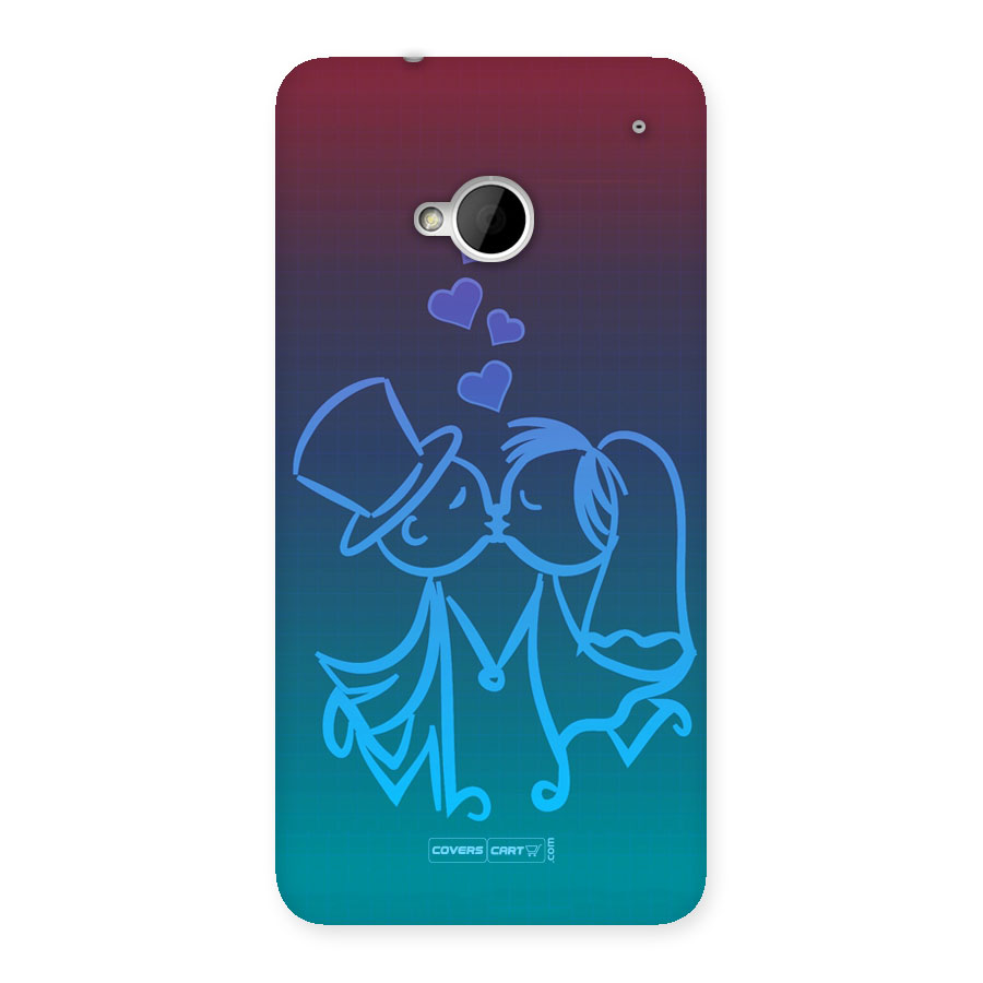 Cute Love Back Case for HTC One M7