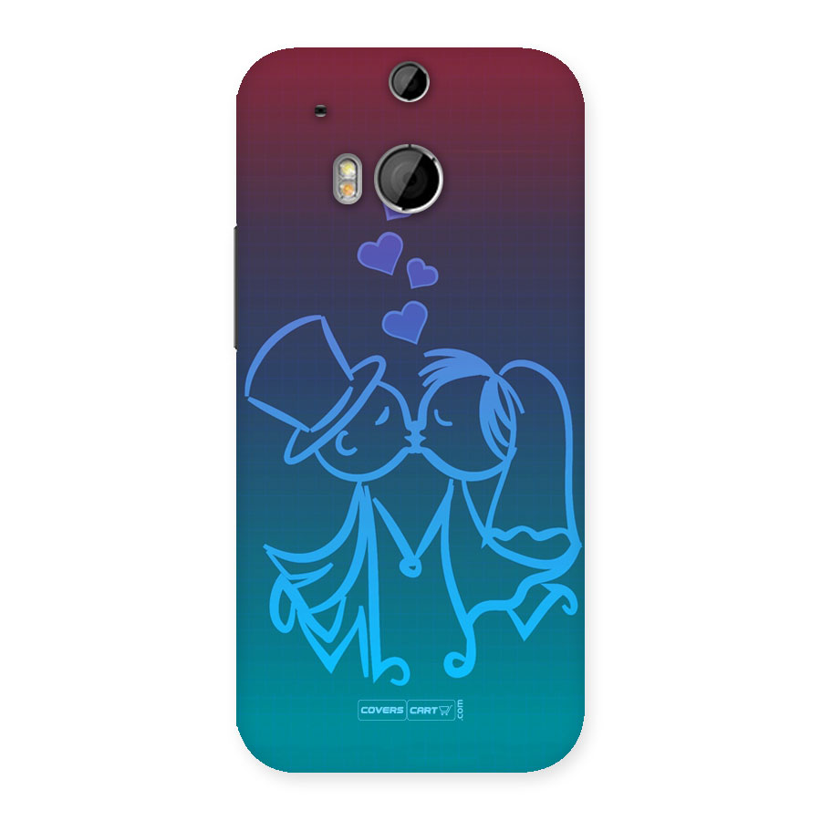 Cute Love Back Case for HTC One M8