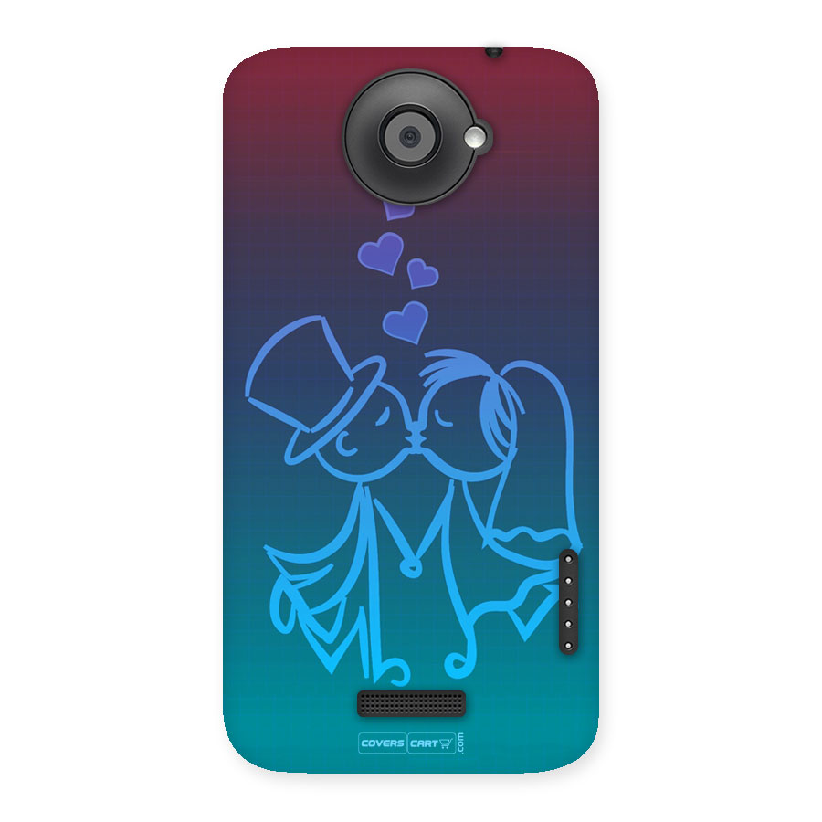 Cute Love Back Case for HTC One X