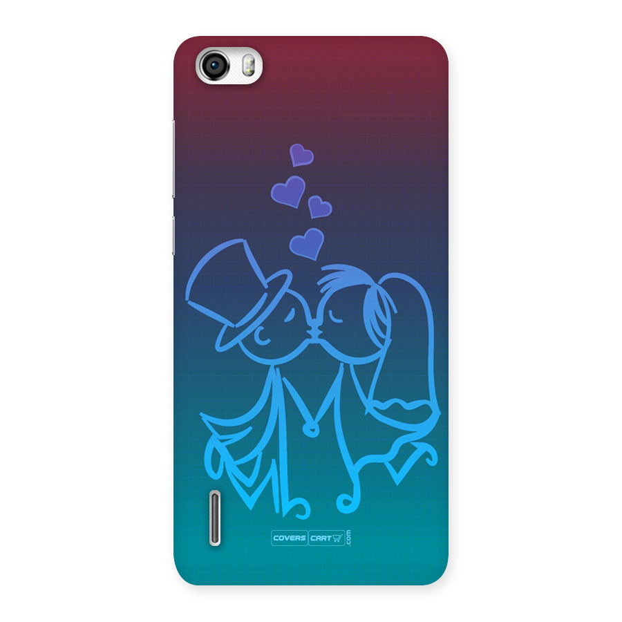 Cute Love Back Case for Honor 6