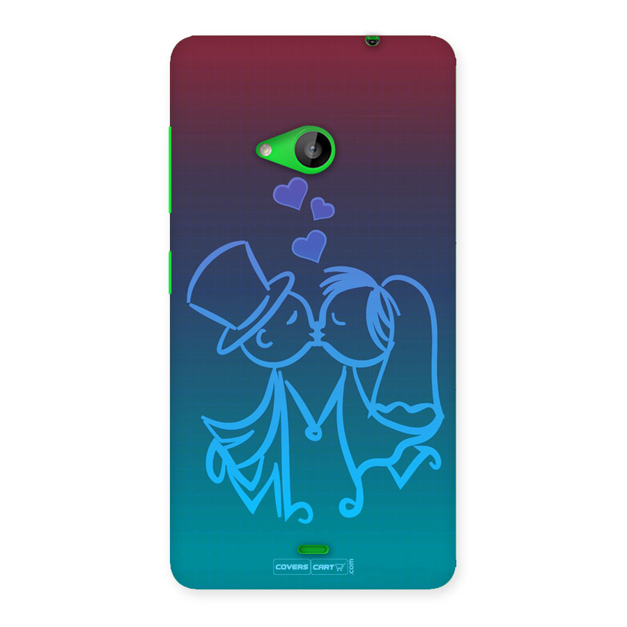 Cute Love Back Case for Lumia 535