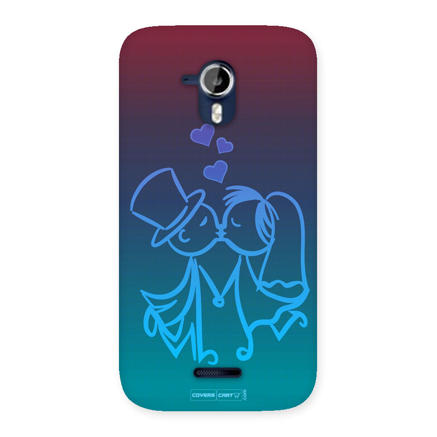 Cute Love Back Case for Micromax Canvas Magnus A117