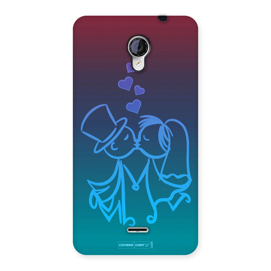 Cute Love Back Case for Micromax Unite 2 A106