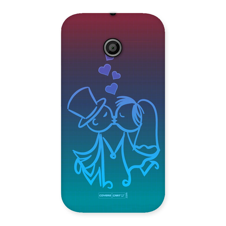 Cute Love Back Case for Moto E