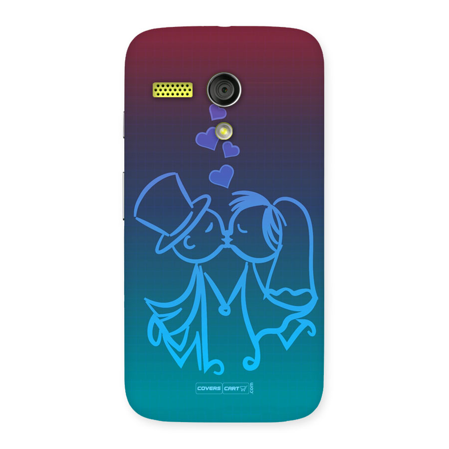 Cute Love Back Case for Moto G