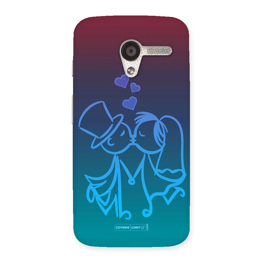Cute Love Back Case for Moto X