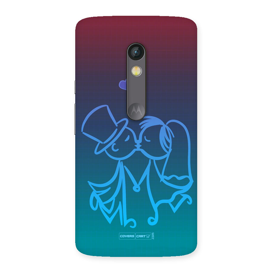 Cute Love Back Case for Moto X Play