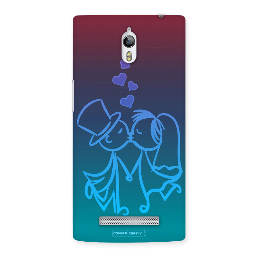 Cute Love Back Case for Oppo Find 7