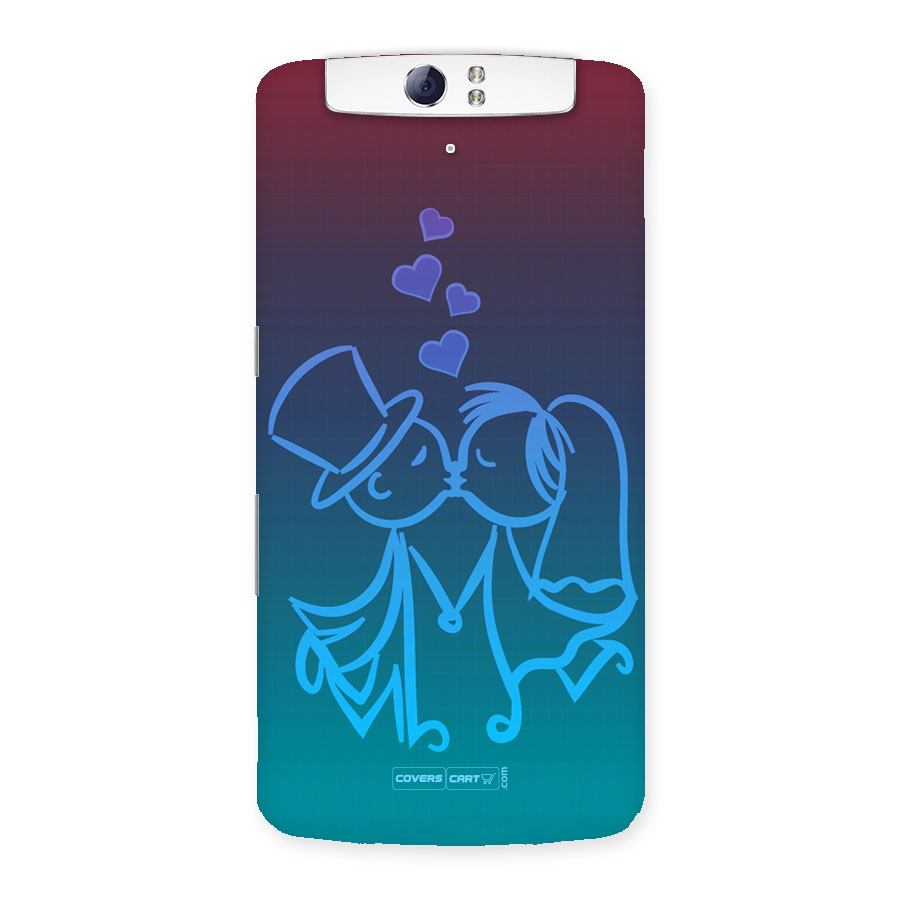Cute Love Back Case for Oppo N1