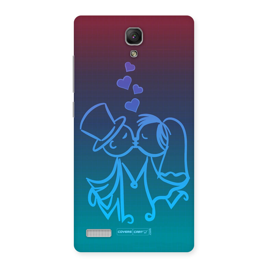 Cute Love Back Case for Redmi Note