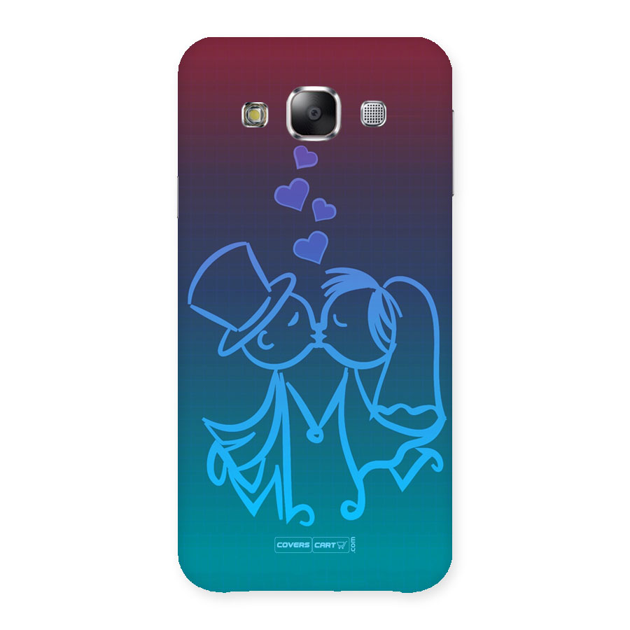 Cute Love Back Case for Samsung Galaxy E5