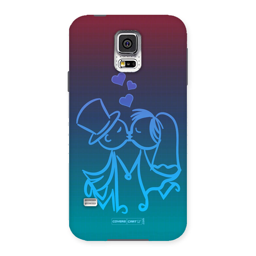 Cute Love Back Case for Samsung Galaxy S5