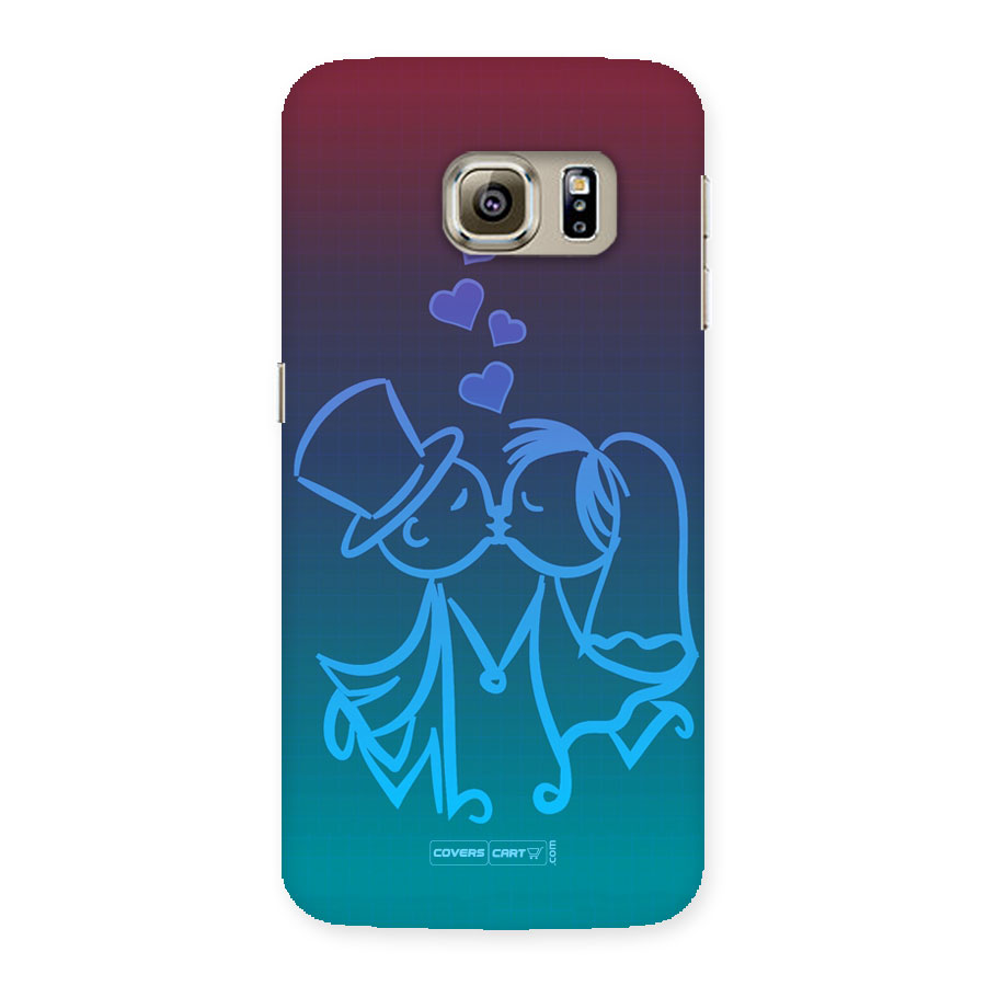 Cute Love Back Case for Samsung Galaxy S6 Edge