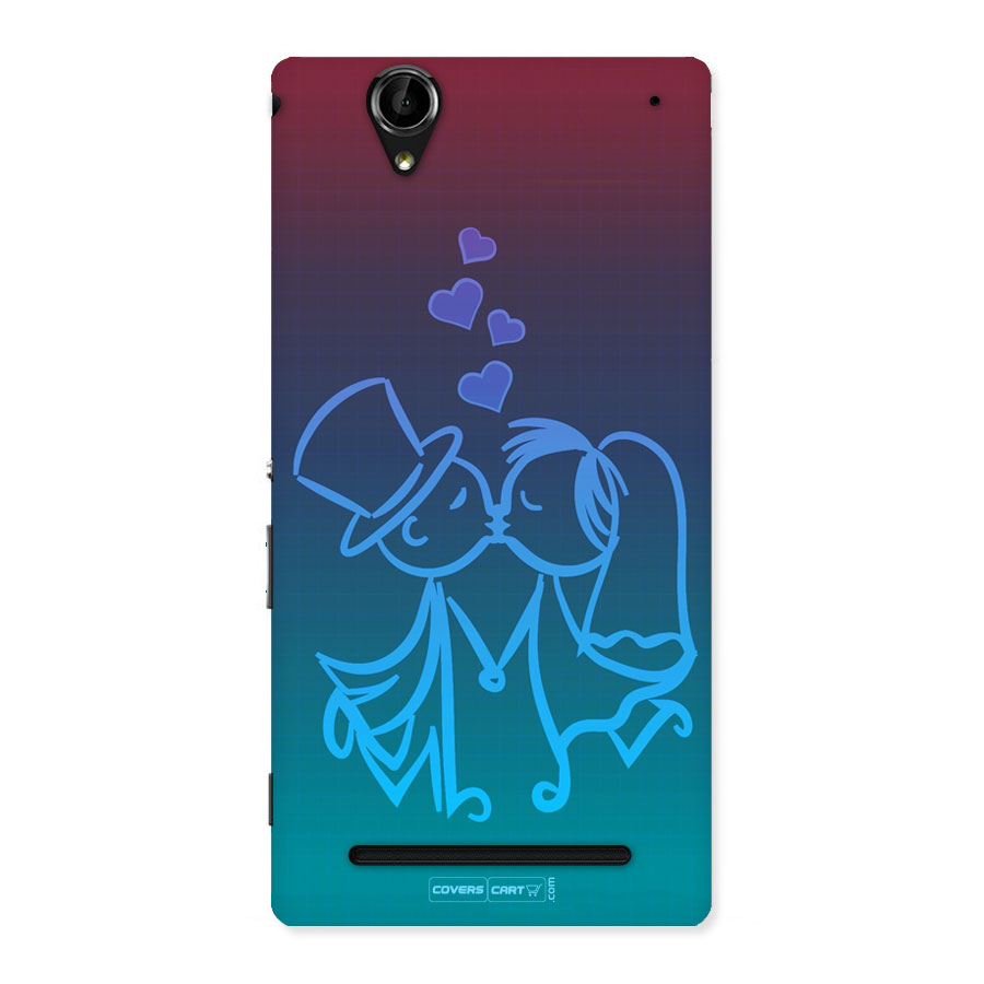 Cute Love Back Case for Sony Xperia T2