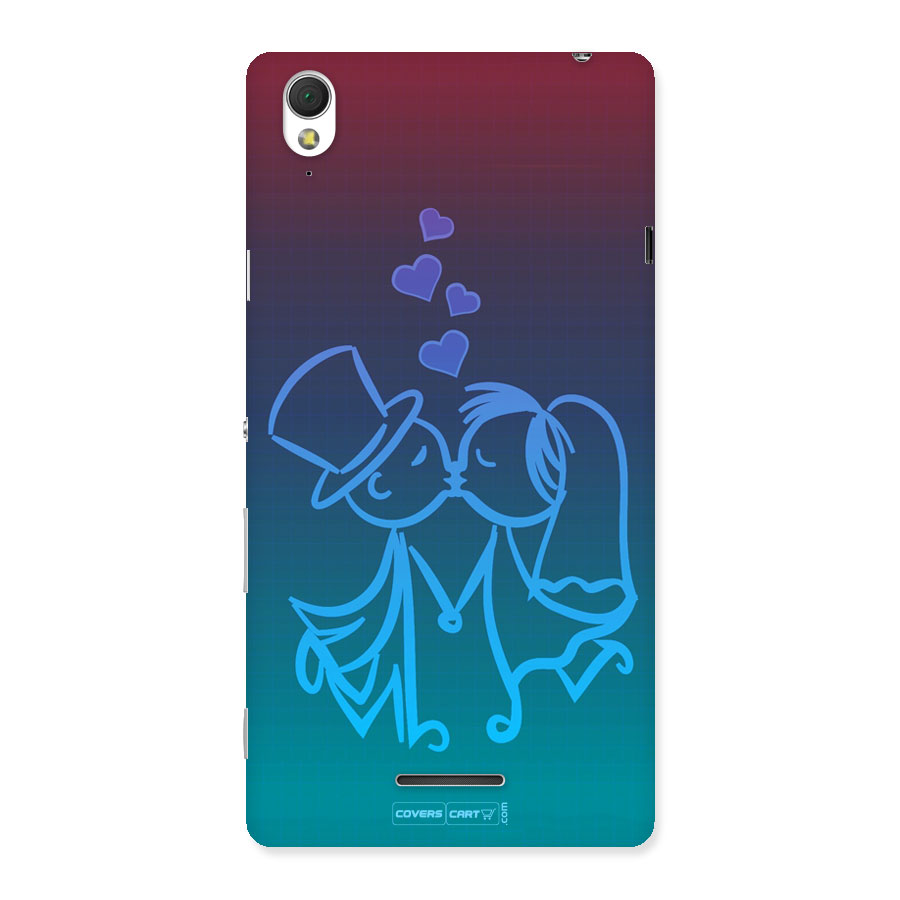 Cute Love Back Case for Sony Xperia T3