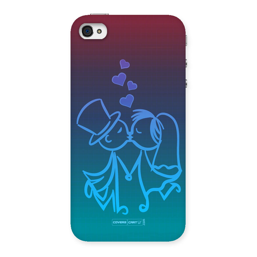 Cute Love Back Case for iPhone 4 4s