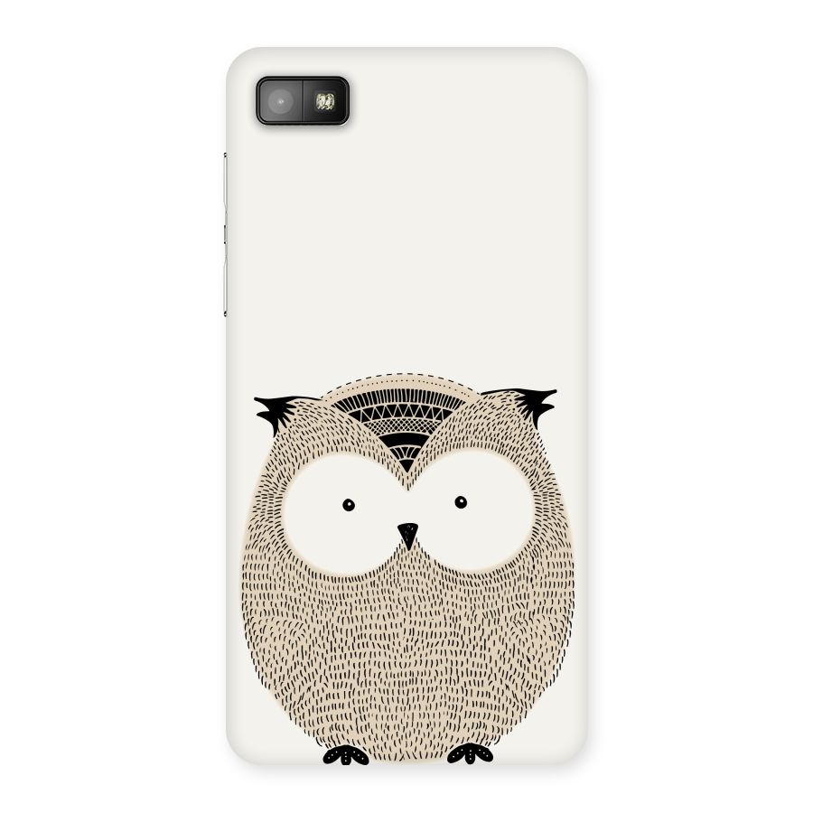 Cute Owl Back Case for Blackberry Z10