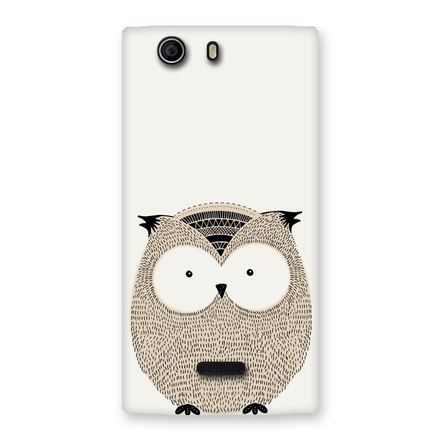 Cute Owl Back Case for Canvas Nitro 2 E311