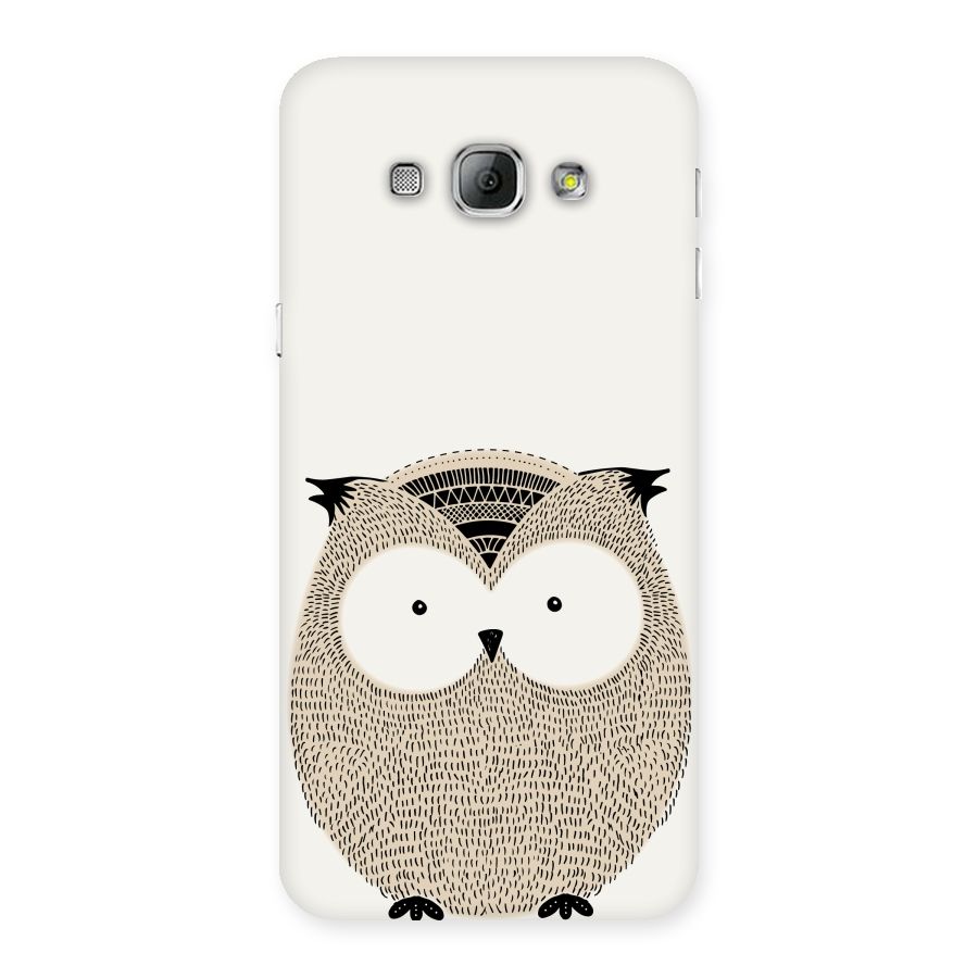 Cute Owl Back Case for Galaxy A8