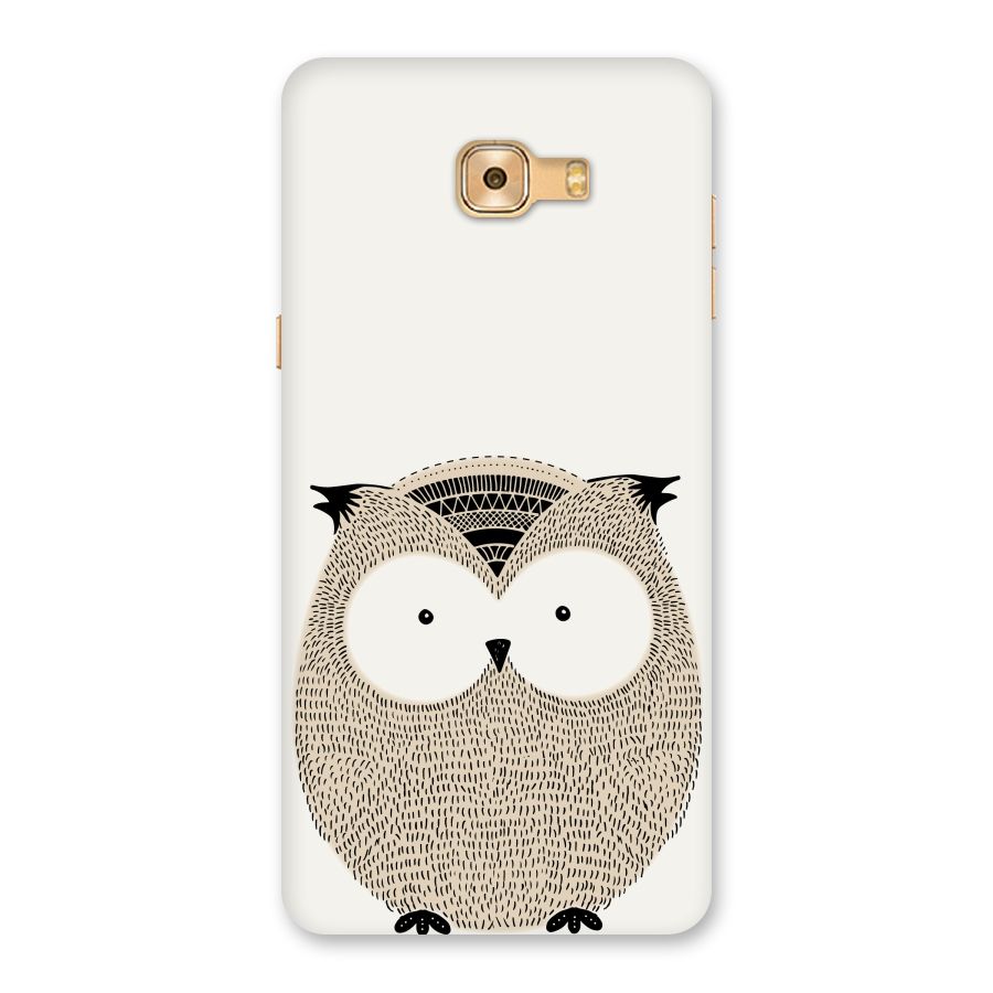 Cute Owl Back Case for Galaxy C9 Pro