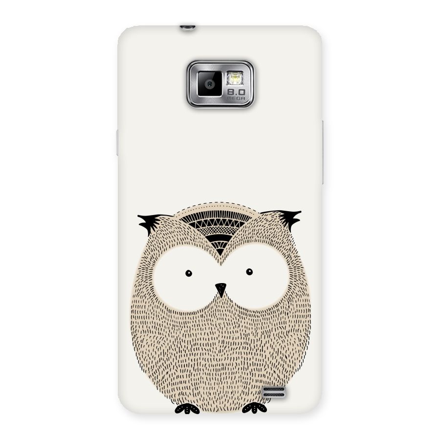 Cute Owl Back Case for Galaxy S2