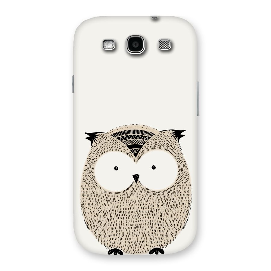 Cute Owl Back Case for Galaxy S3