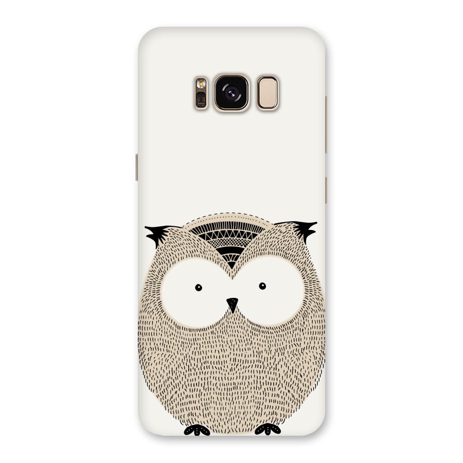 Cute Owl Back Case for Galaxy S8
