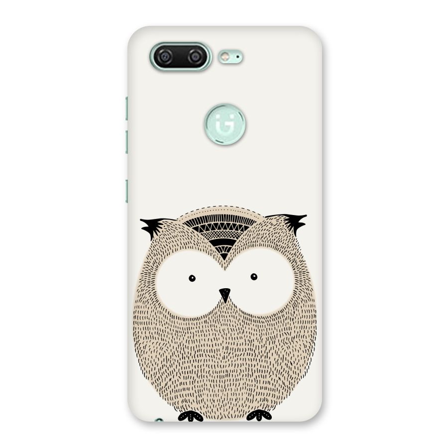 Cute Owl Back Case for Gionee S10