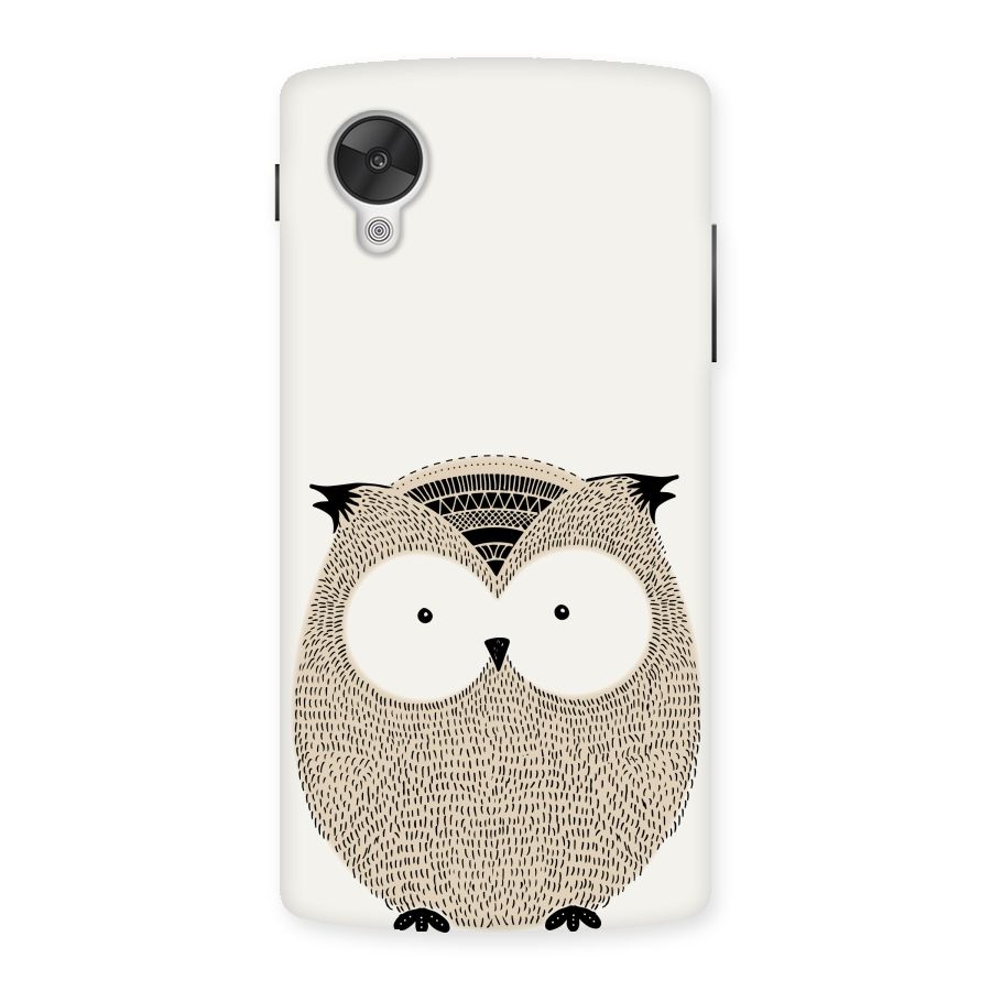Cute Owl Back Case for Google Nexsus 5