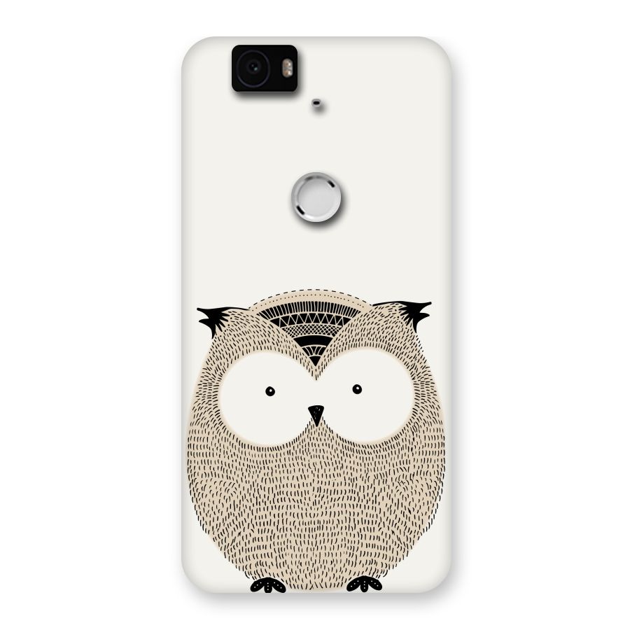 Cute Owl Back Case for Google Nexus-6P