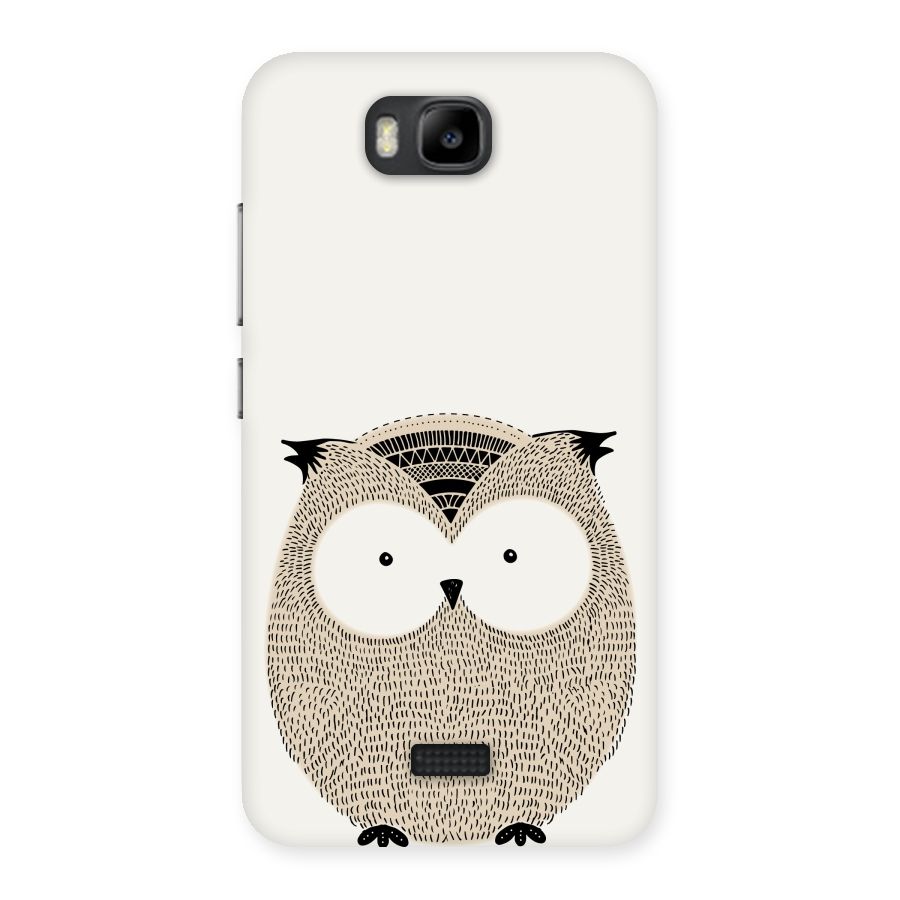 Cute Owl Back Case for Honor Bee