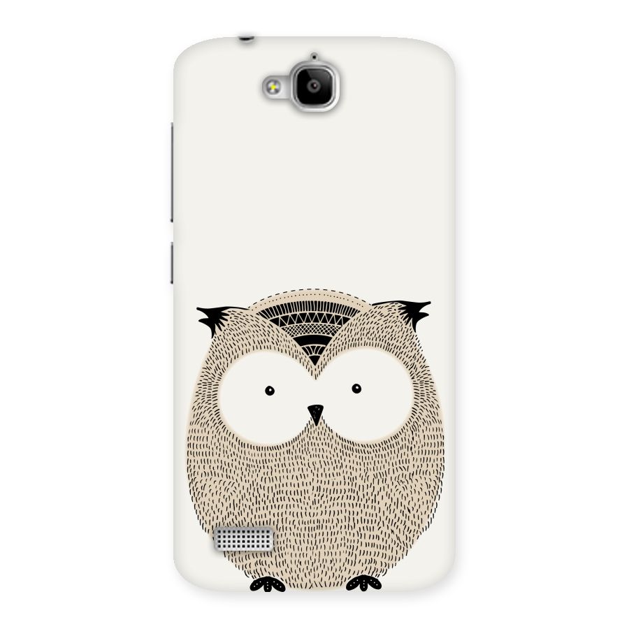 Cute Owl Back Case for Honor Holly