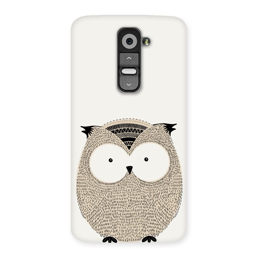 Cute Owl Back Case for LG G2
