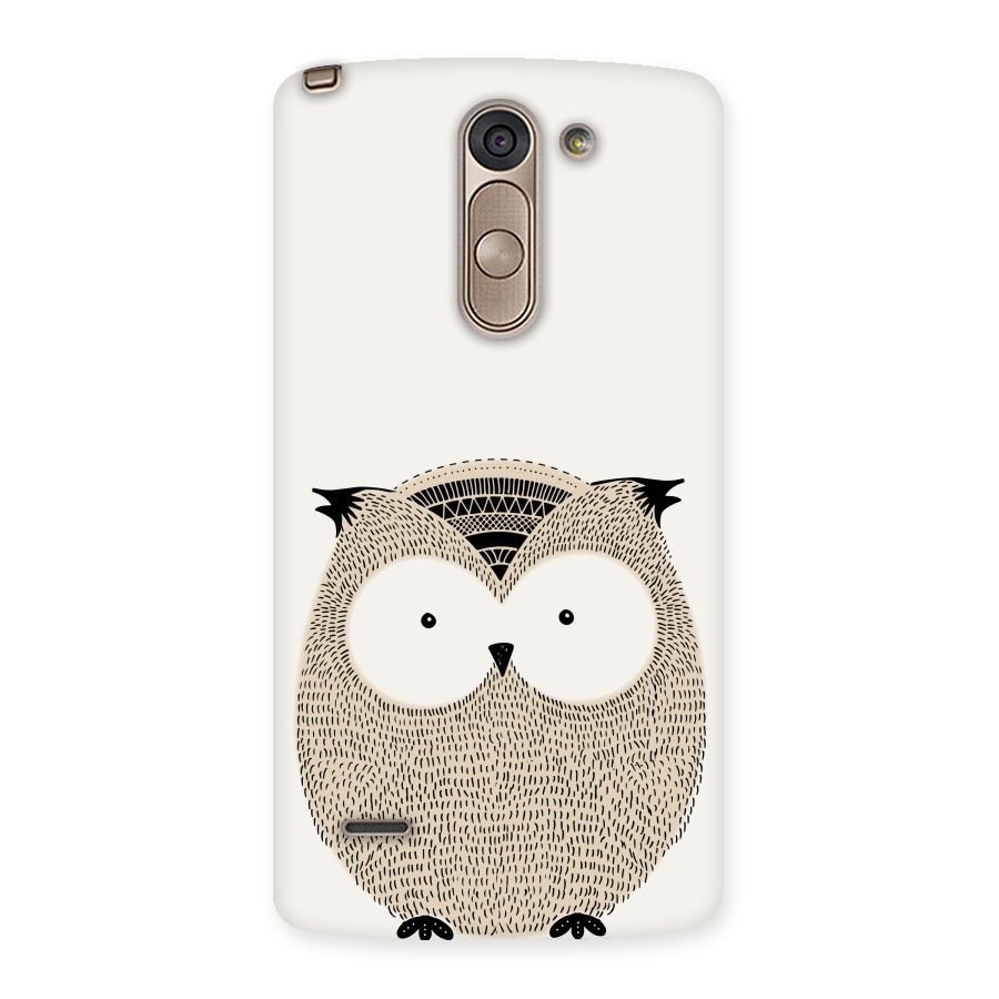 Cute Owl Back Case for LG G3 Stylus