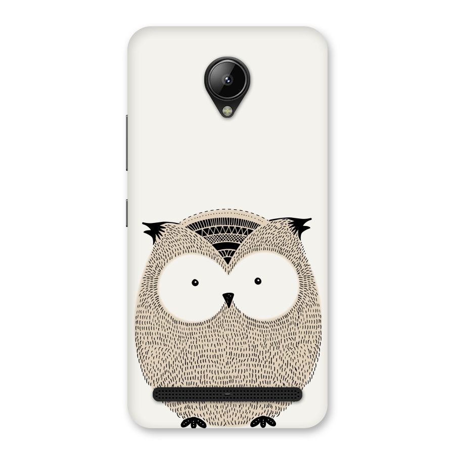 Cute Owl Back Case for Lenovo C2