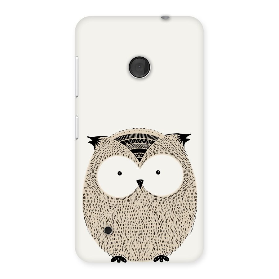 Cute Owl Back Case for Lumia 530