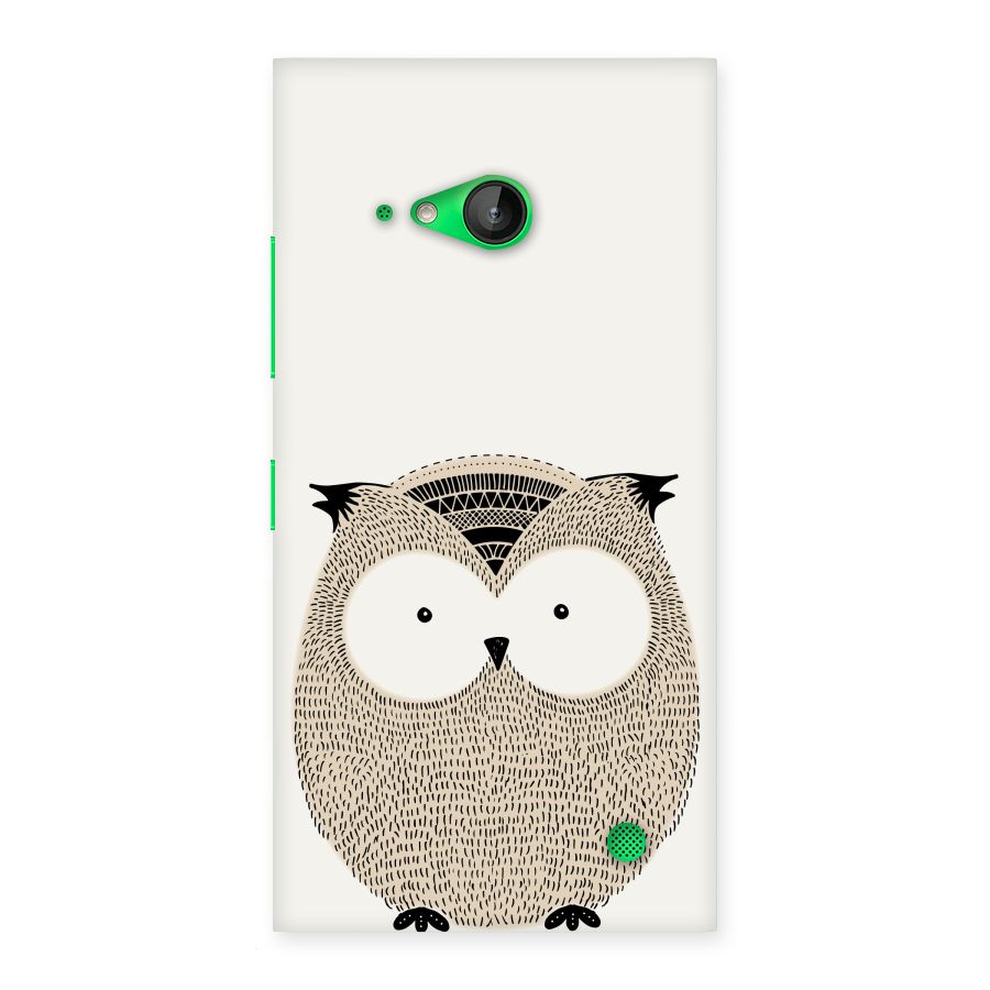 Cute Owl Back Case for Lumia 730