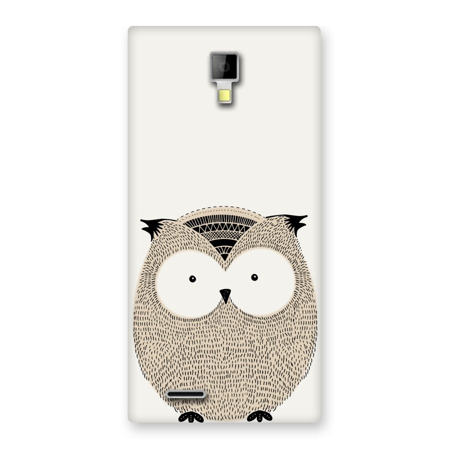 Cute Owl Back Case for Micromax Canvas Xpress A99