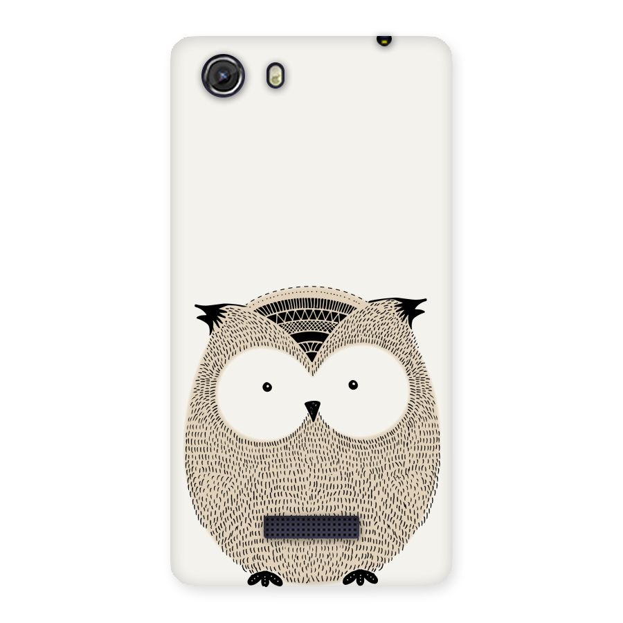Cute Owl Back Case for Micromax Unite 3