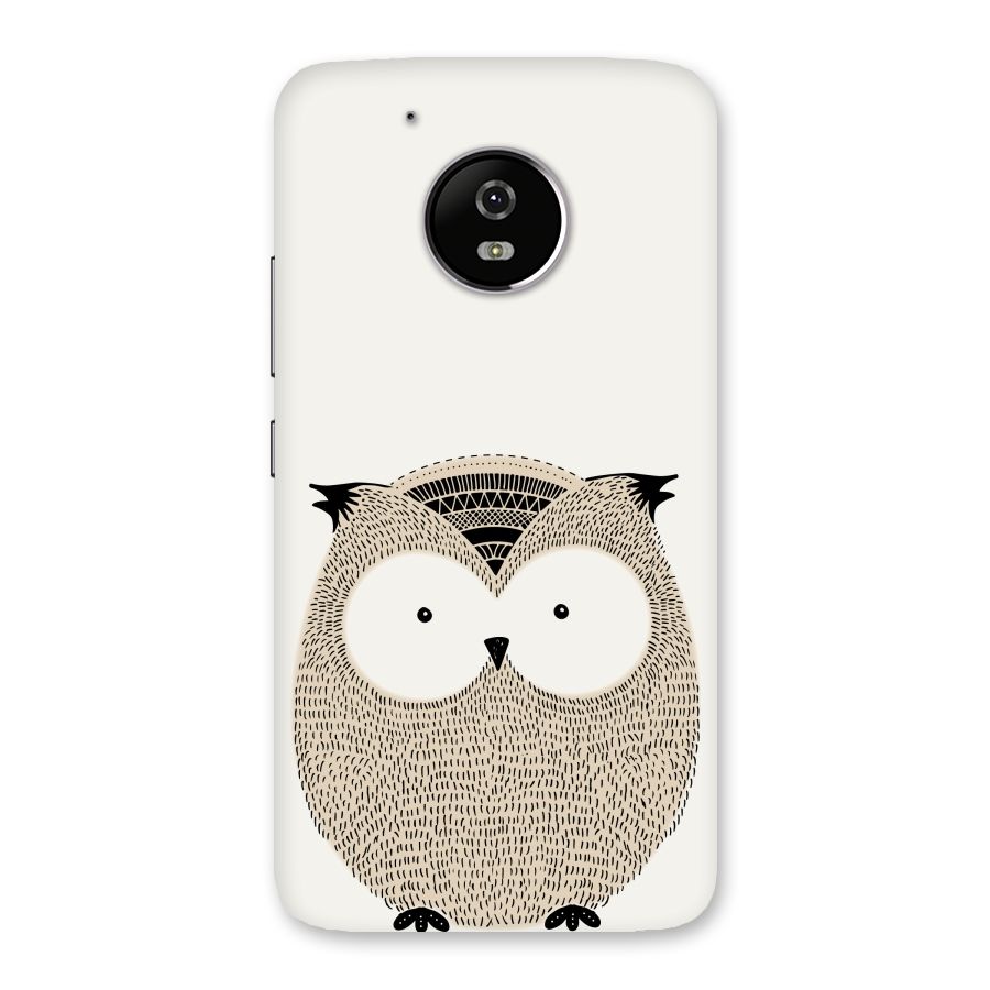 Cute Owl Back Case for Moto G5