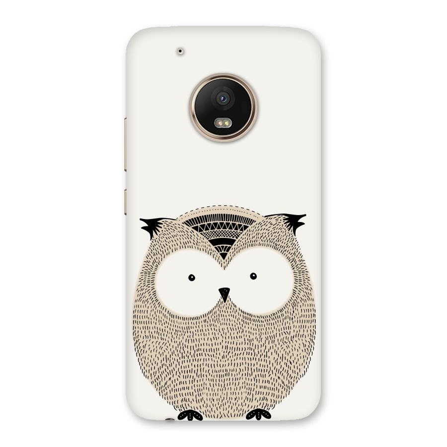 Cute Owl Back Case for Moto G5 Plus