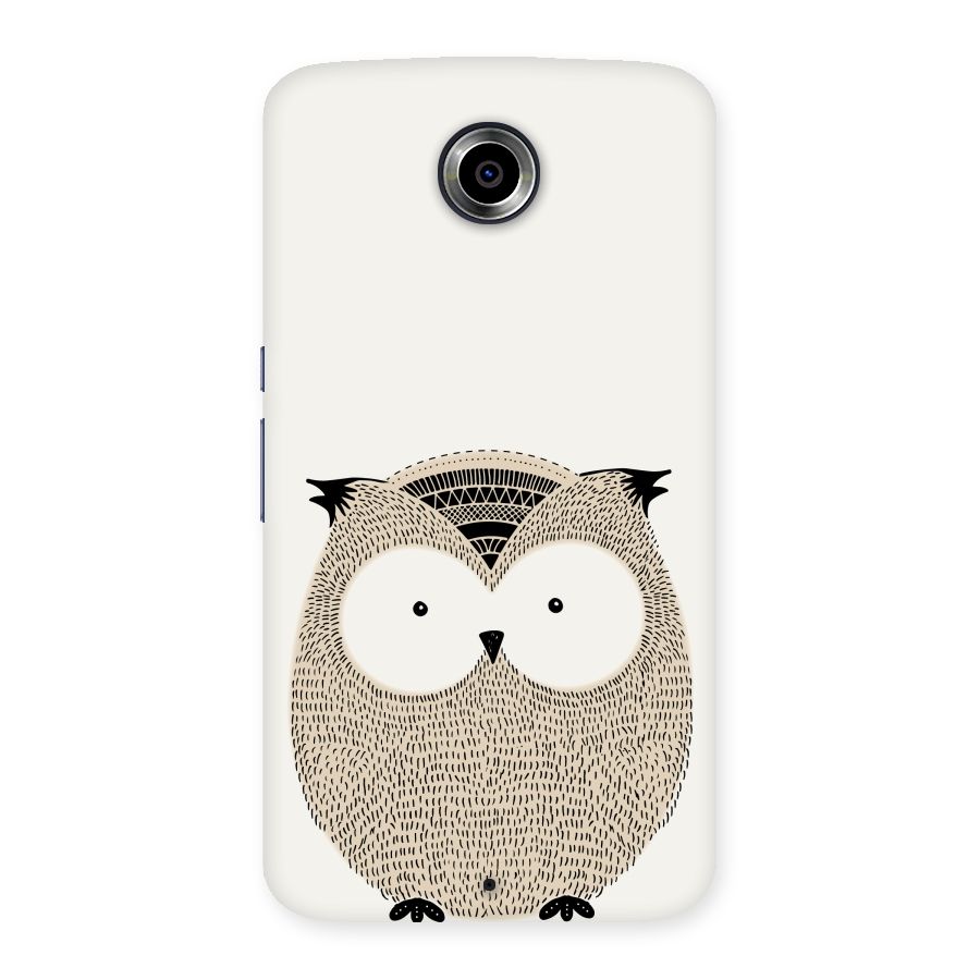 Cute Owl Back Case for Nexsus 6
