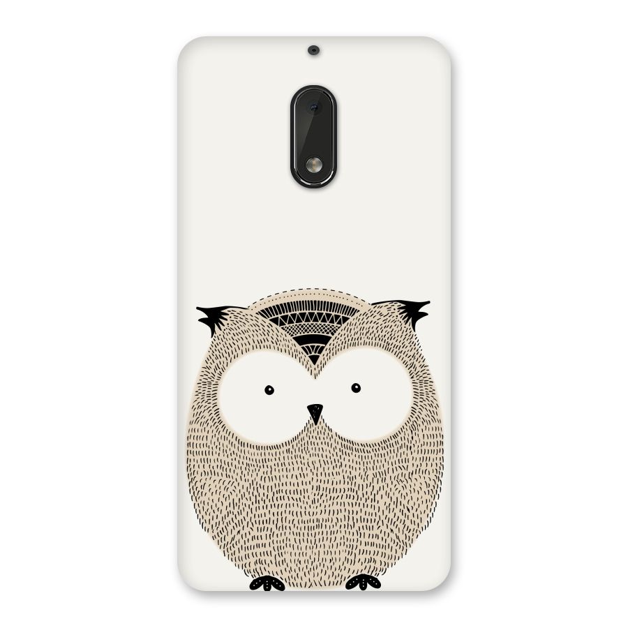 Cute Owl Back Case for Nokia 6