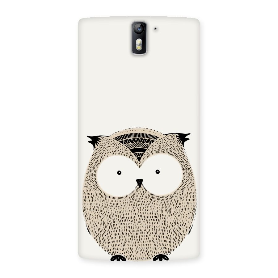 Cute Owl Back Case for One Plus One